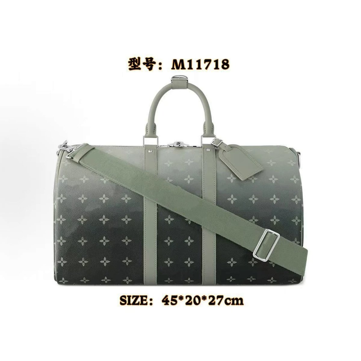 Keepall 45cm Large Capacity Travel Duffel Bag, Gym Bag, Printed Luggage