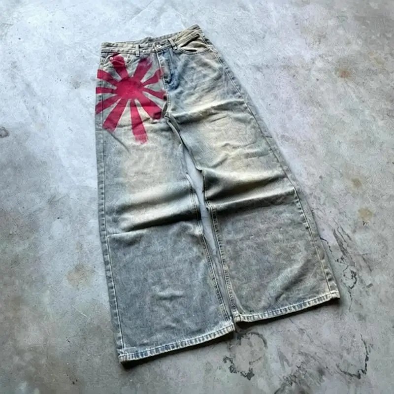 Street Red-Grey Washed