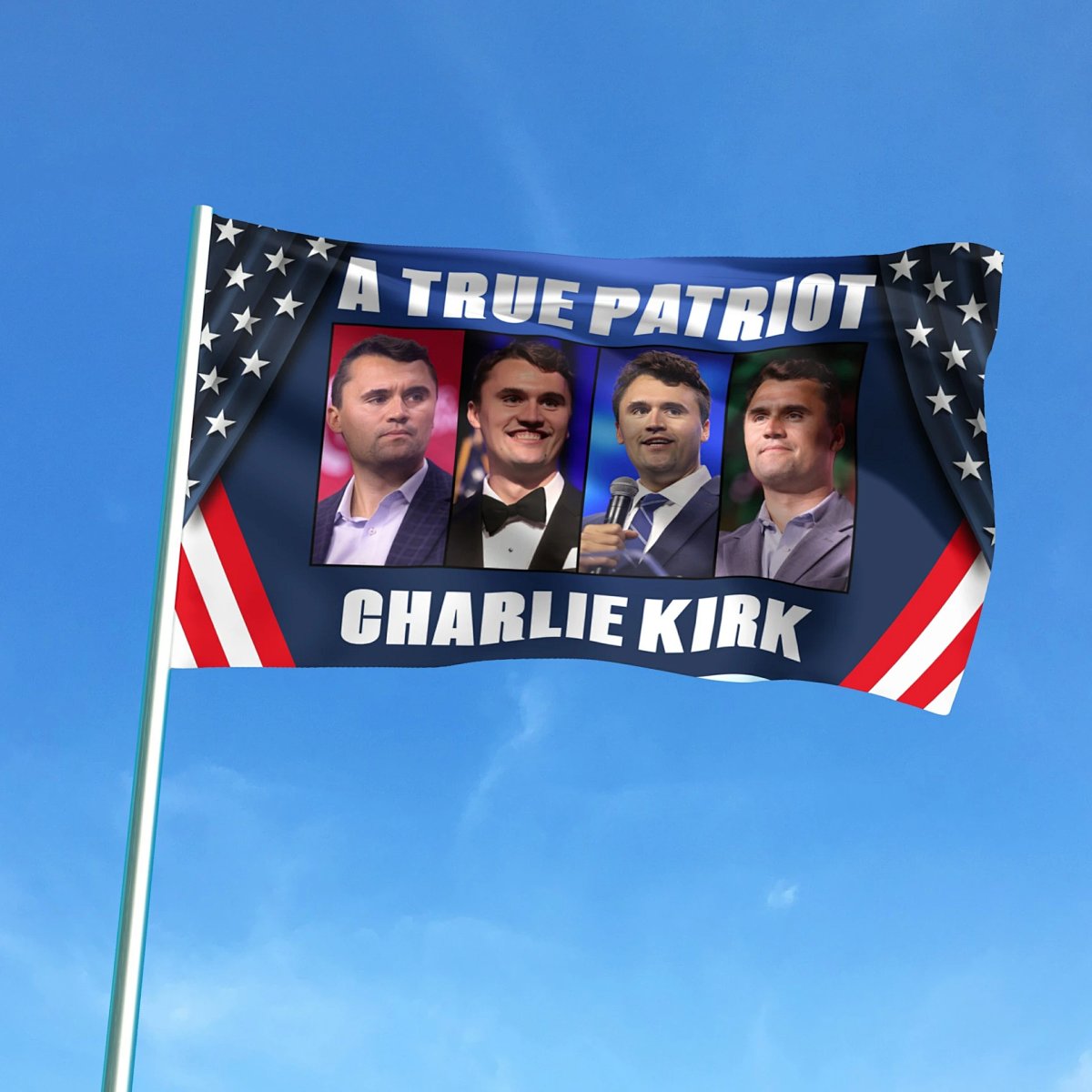 American Themed Character Flag