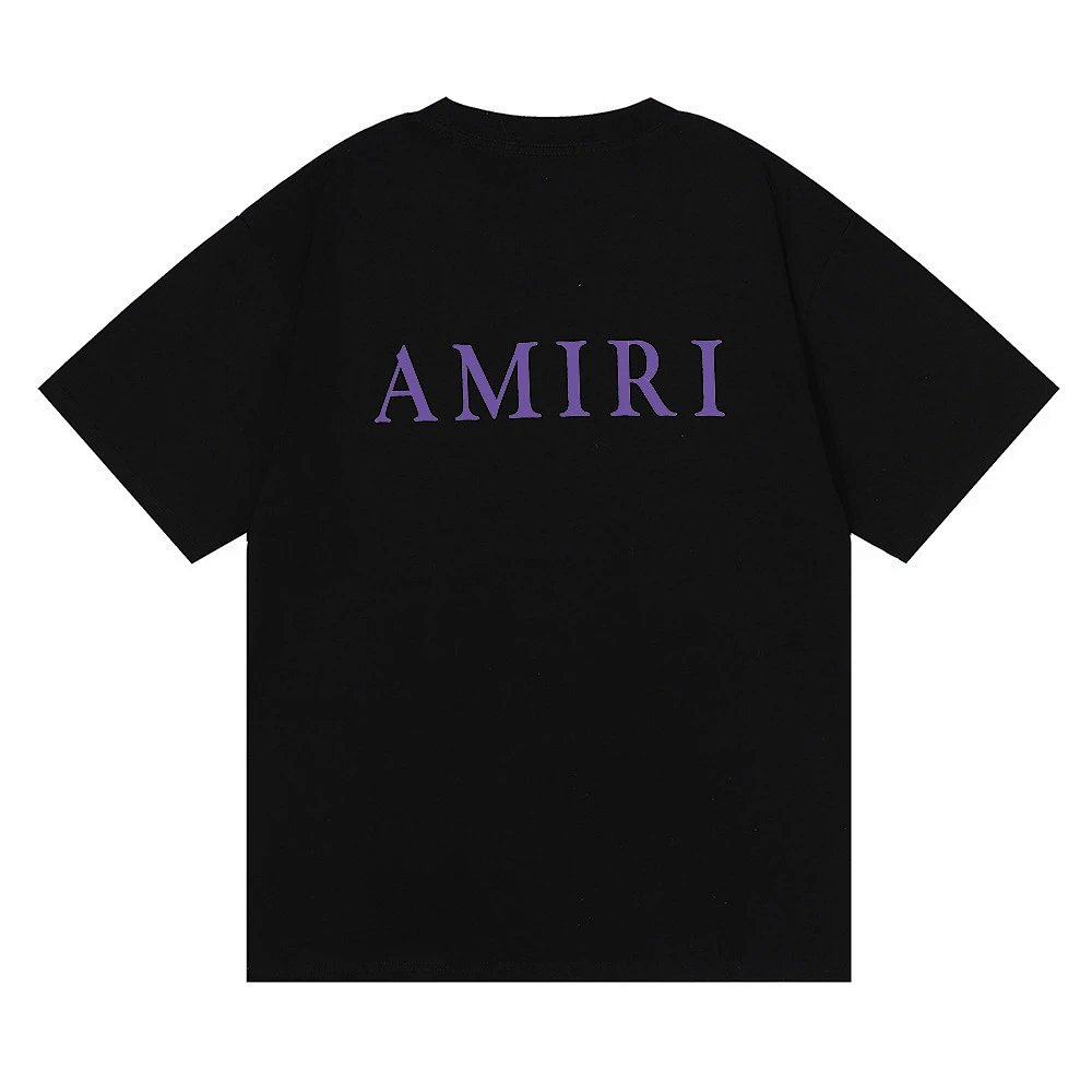 AIRI Simple Print Short-Sleeve T-Shirt