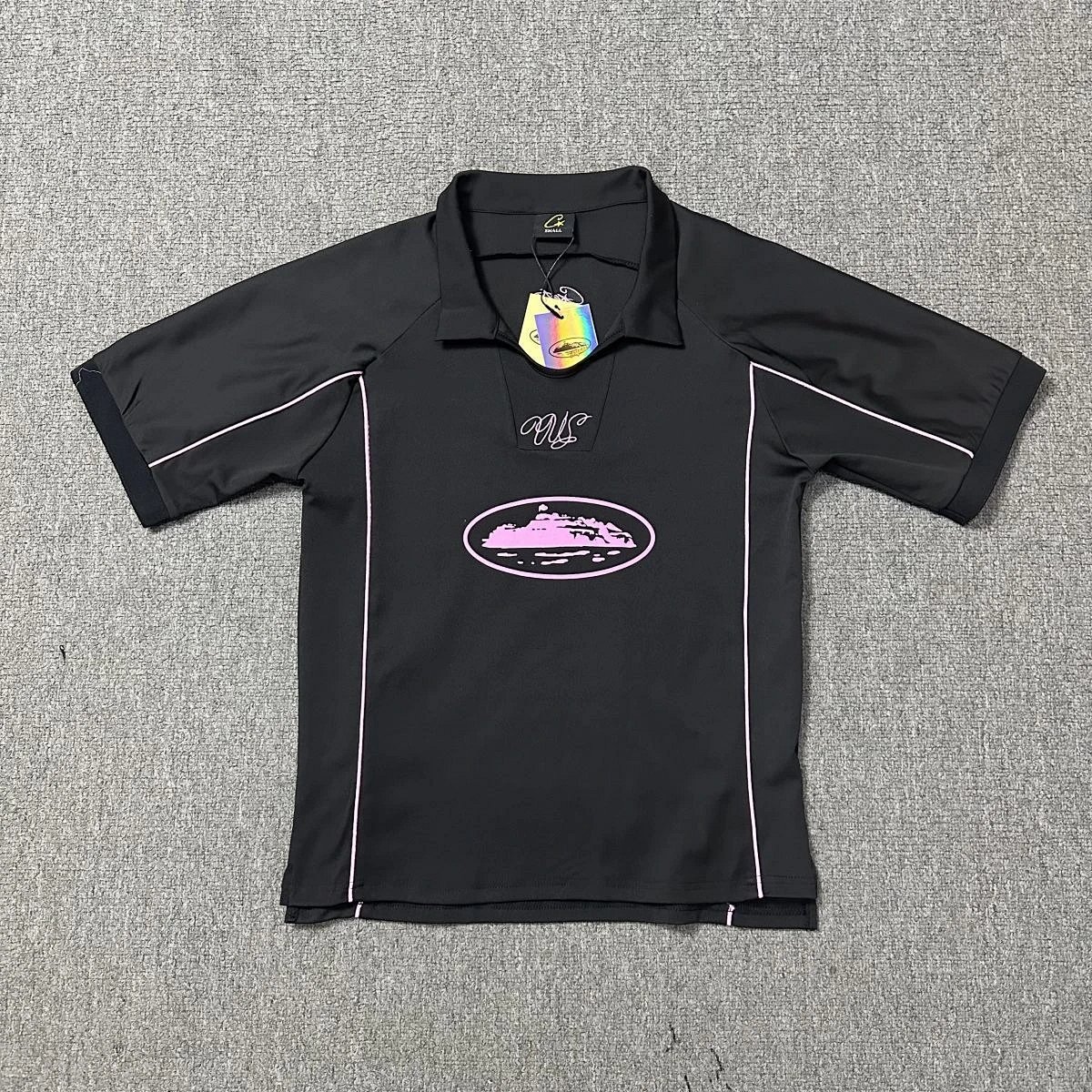 CZ Sports T-Shirt Football Breathable Polo Shirt Unisex Couples Short Sleeve Summer