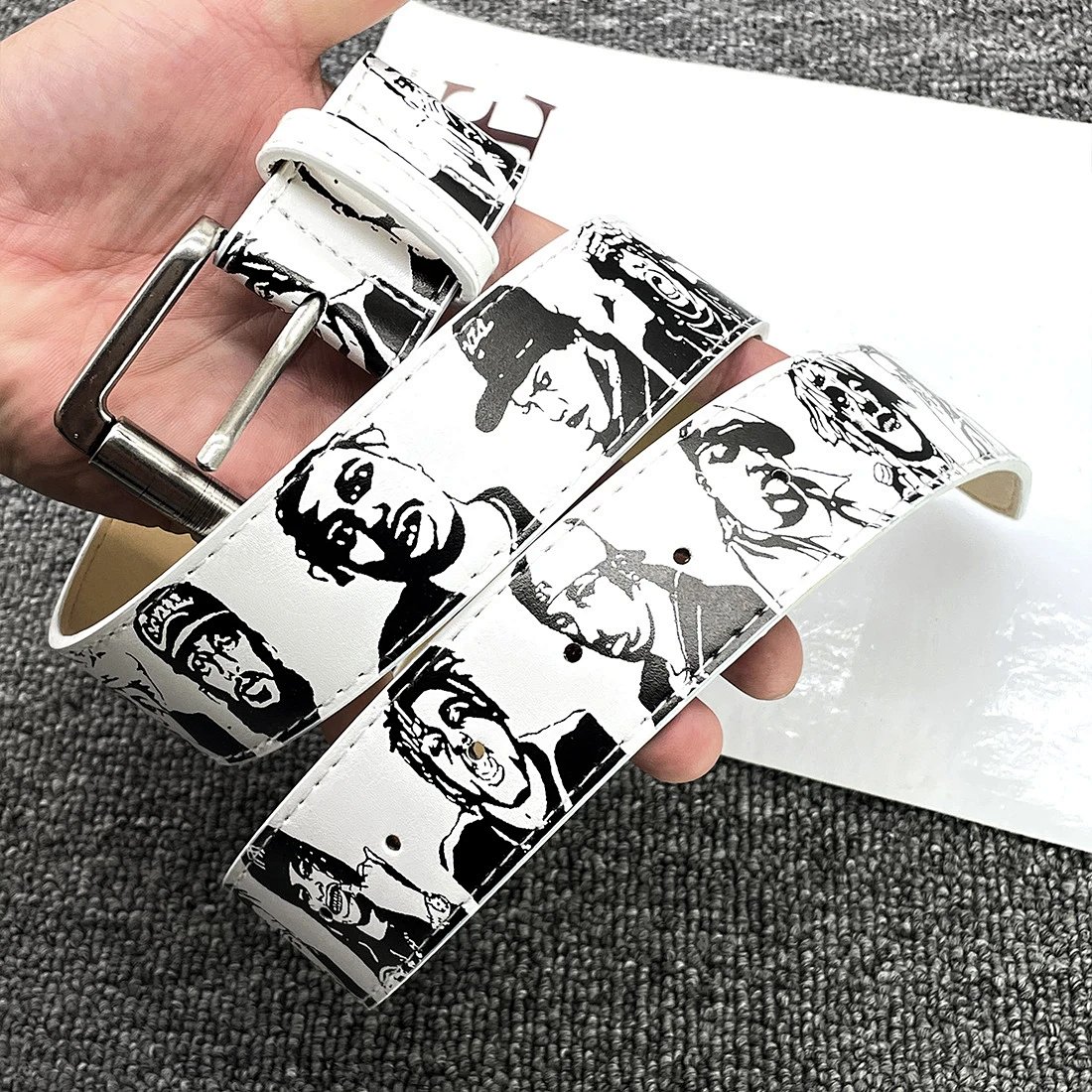 ERD Hand-Painted Belt