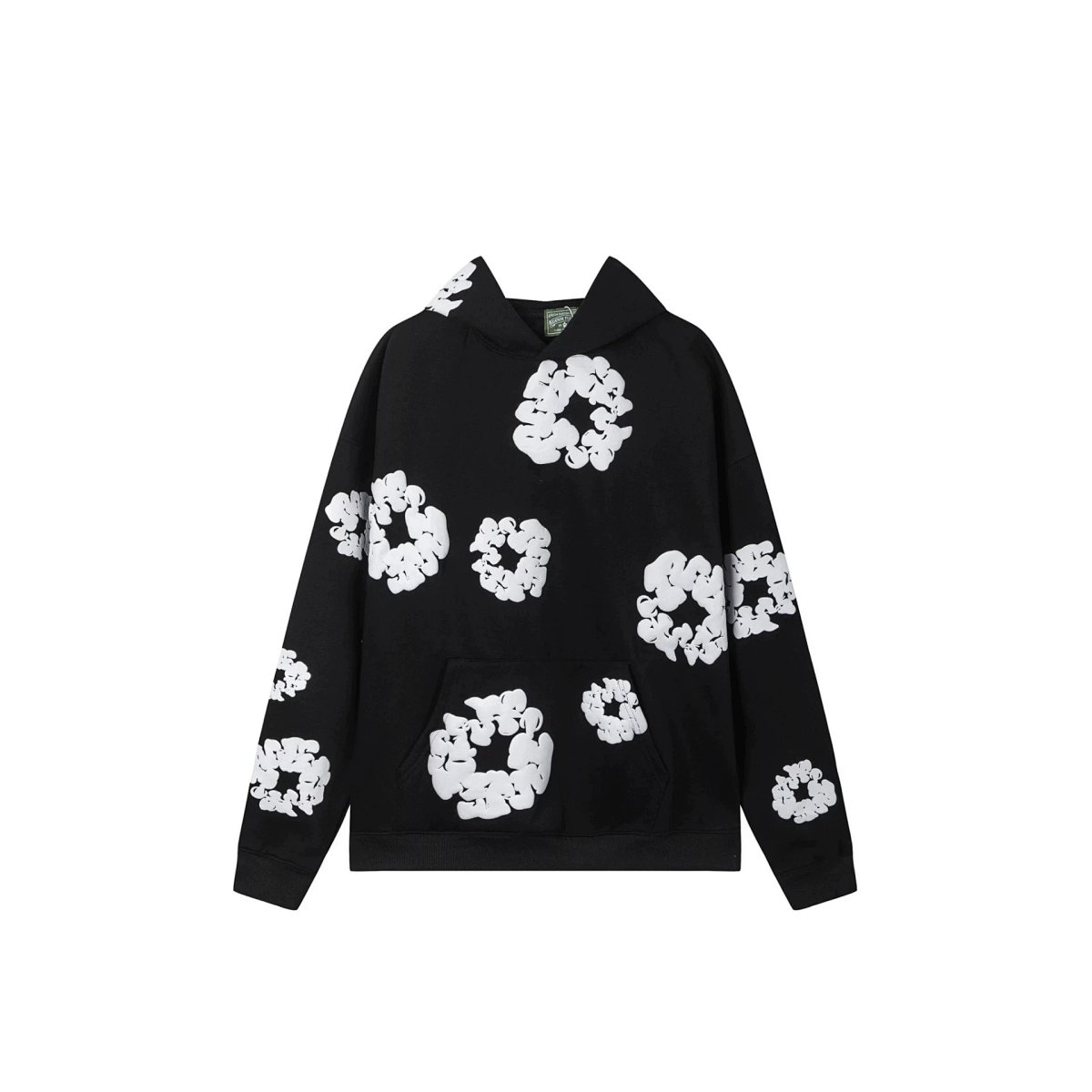 DENTEA Cotton Hooded Sweatshirt Kanye West Style