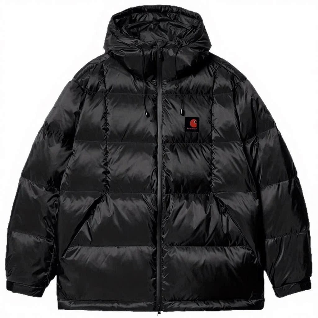 Hooded Down Cotton Jacket