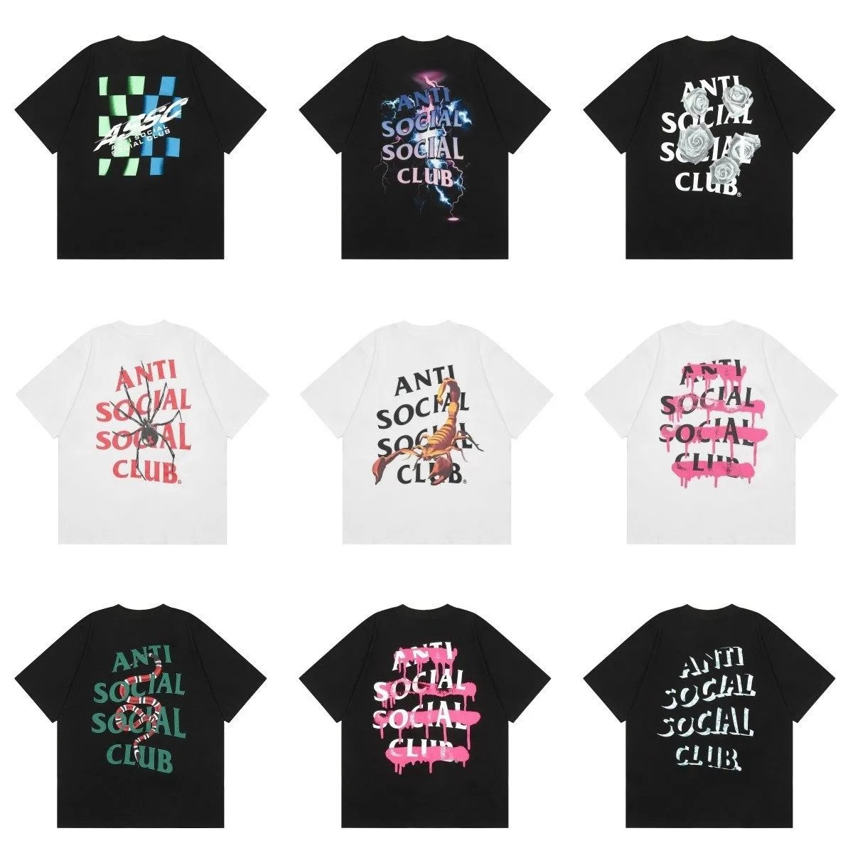ANTI SOCIAL SOCIAL CLUB T-shirt | 40 colorways