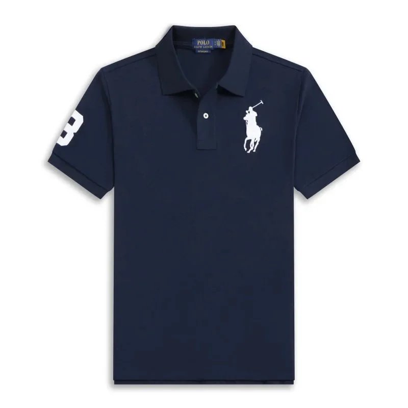Large Horse Royal Blue White Logo