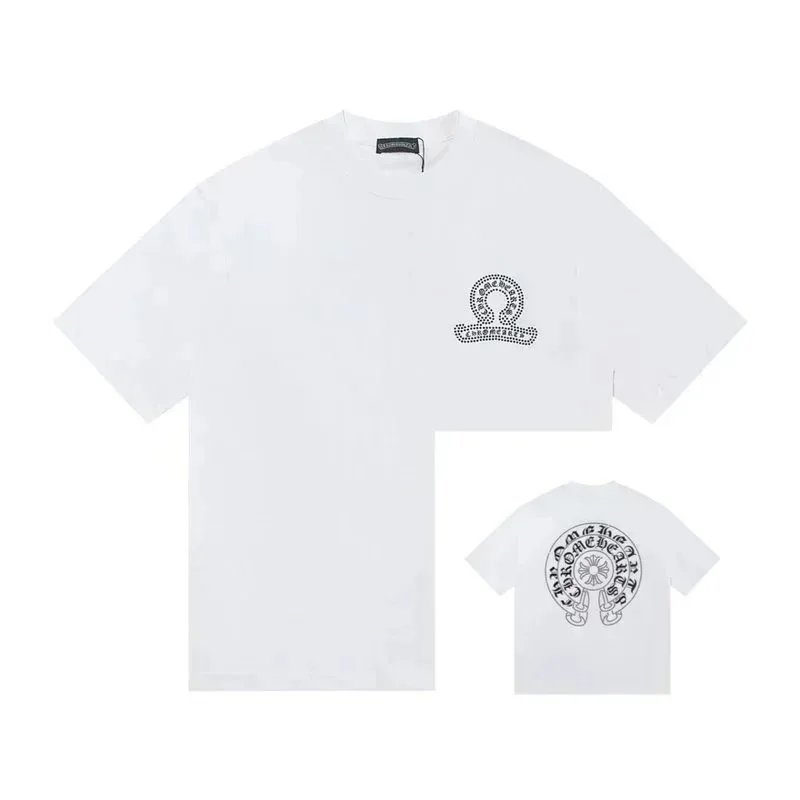 Chrome Hearts Horseshoe Logo T-shirt White