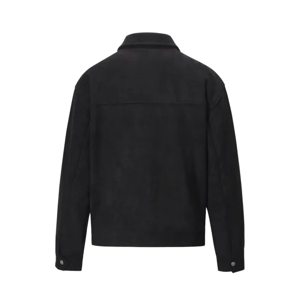 Design Suede Utility Jacket Beige Outerwear - 32