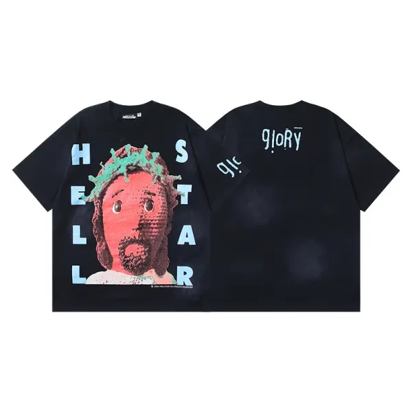 Hellstar x Post Malone Hellstar Glory Black T-Shirt - 1