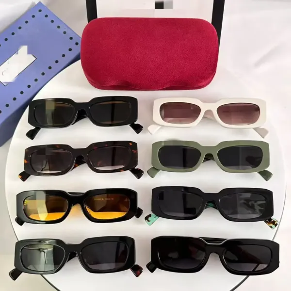 Gucci GG0941S Square Frame Olive Green Sunglasses - 3