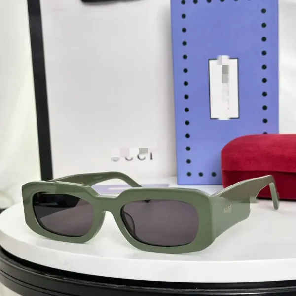 Gucci GG0941S Square Frame Olive Green Sunglasses - 8