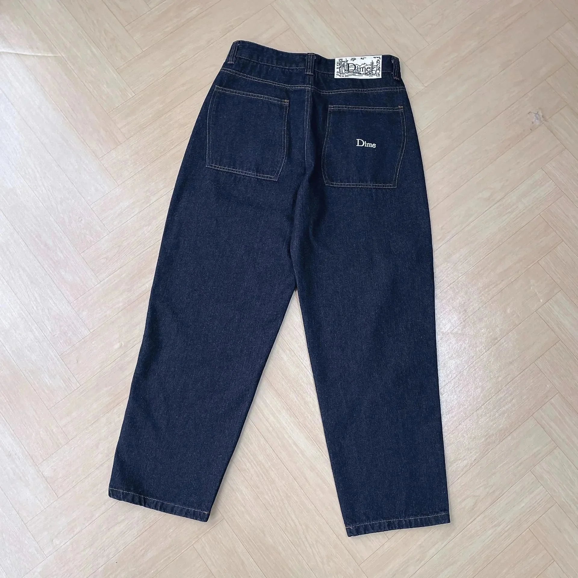 Dime Jeans Relaxed-fit embroidered-logo — 6