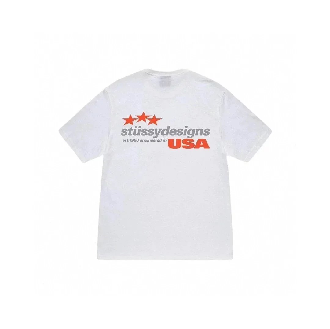 Stüssy T-Shirts Short-Sleeve Graphic T-Shirt — 02 white
