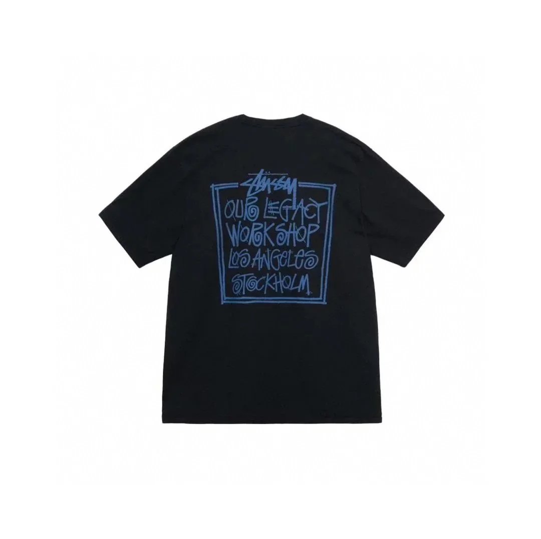 Stüssy T-Shirts Short-Sleeve Graphic T-Shirt — 21 black