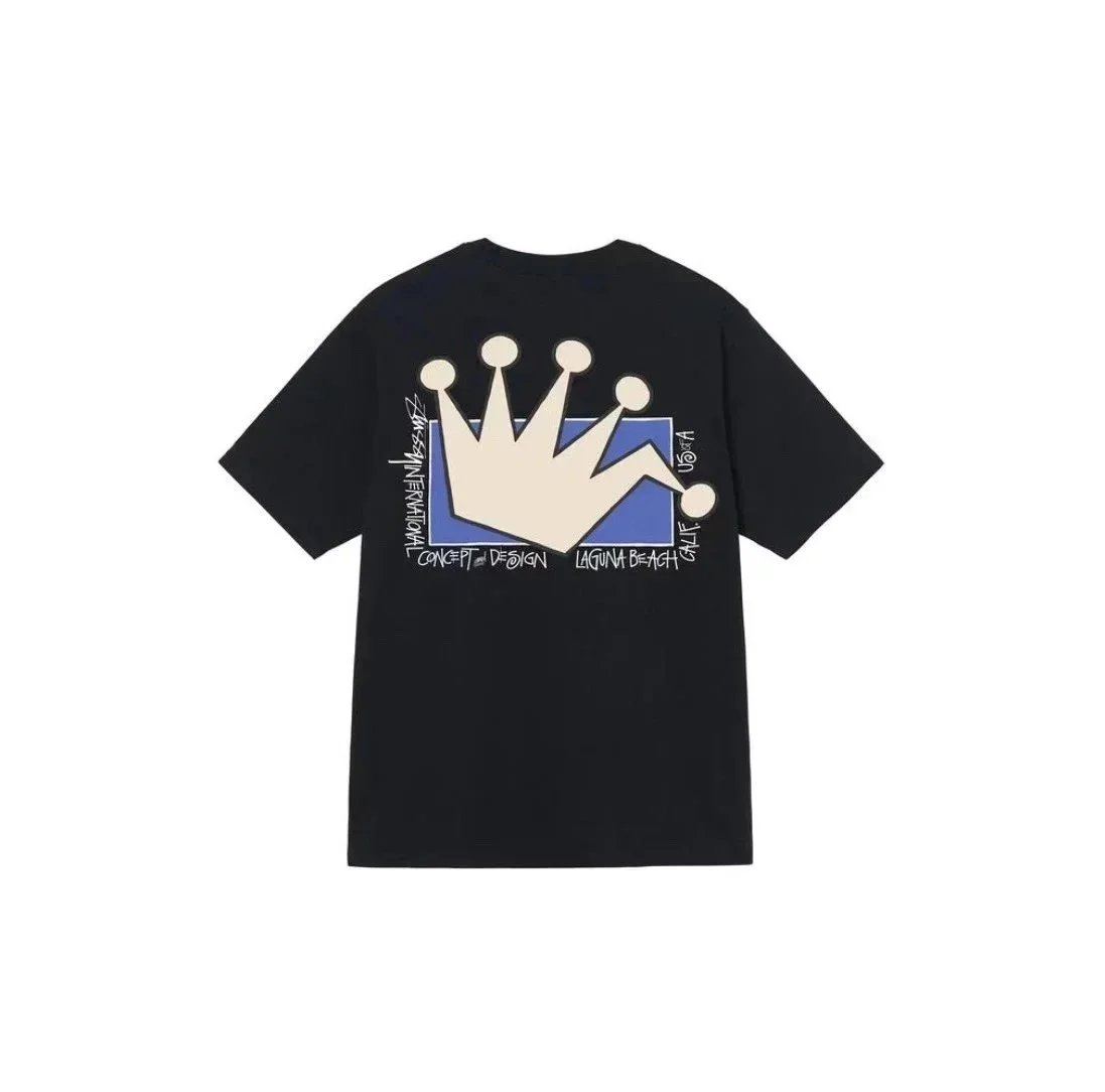 Stüssy T-Shirts Short-Sleeve Graphic T-Shirt — 39 black
