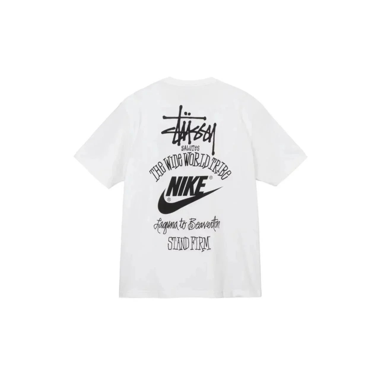 Stüssy T-Shirts Short-Sleeve Graphic T-Shirt — 26 white