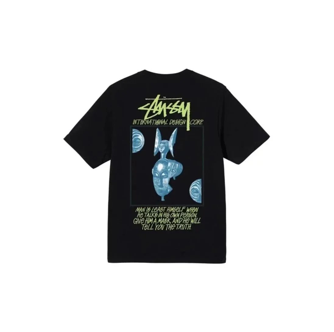 Stüssy T-Shirts Short-Sleeve Graphic T-Shirt — 35 black