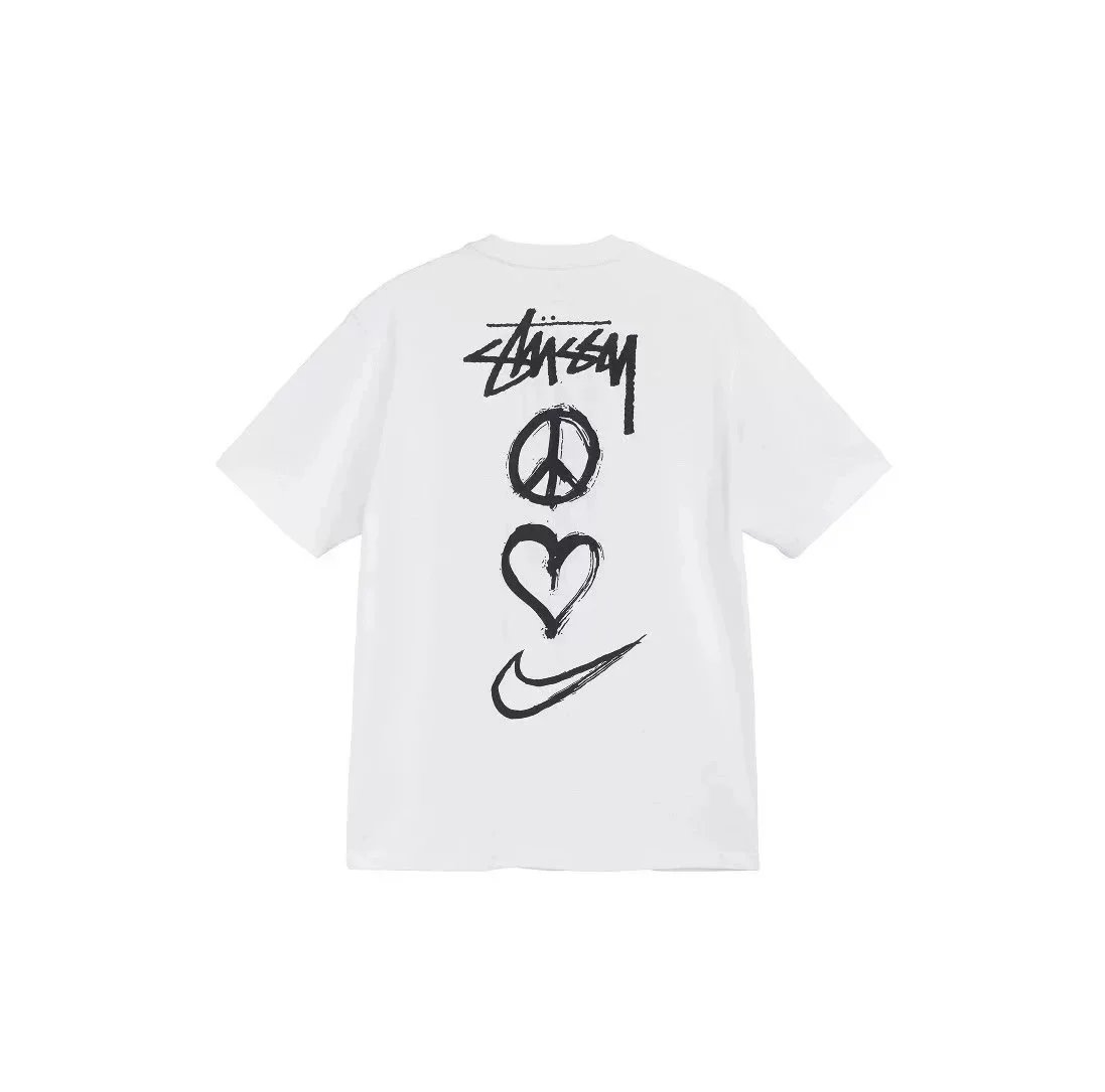 Stüssy T-Shirts Short-Sleeve Graphic T-Shirt — 25 white