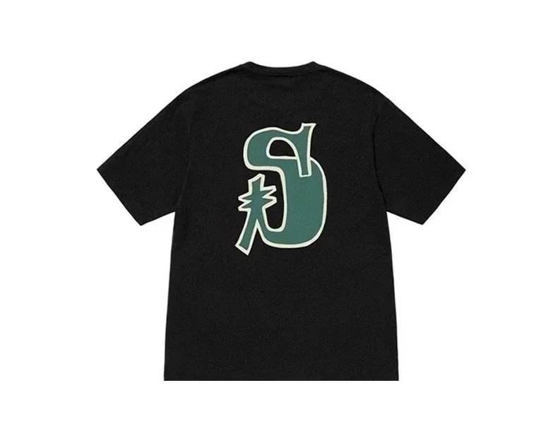Stüssy T-Shirts Short-Sleeve Graphic T-Shirt — 09 black