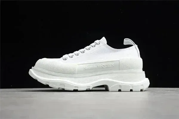Alexander McQueen Oversized Sole Sneakers White - 1