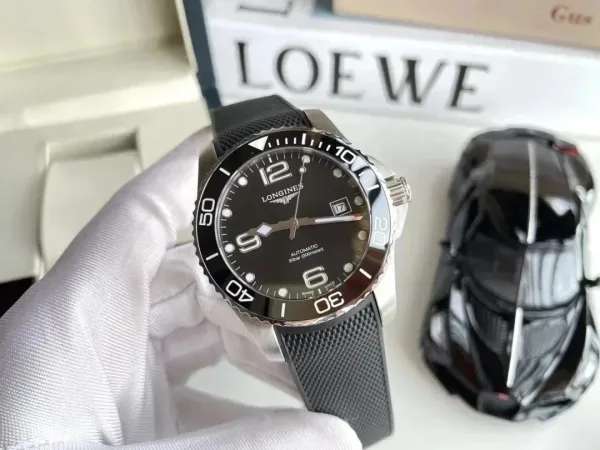 Longines Hydroconquest Black Dial Automatic Watch - 1