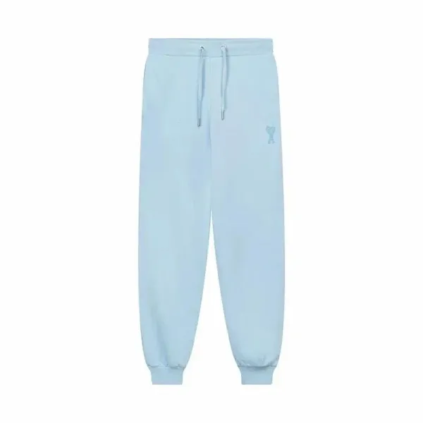 Ami Paris Ami de Coeur Sweatpants Light Blue - 1