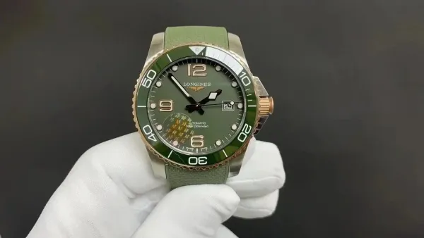 Longines Hydroconquest Green Dial Automatic Watch - 1