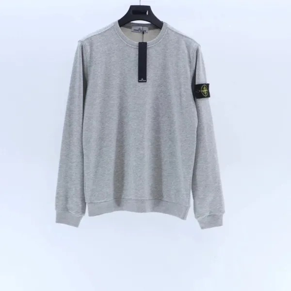 Stone Island Crewneck Sweatshirt Gray - 1
