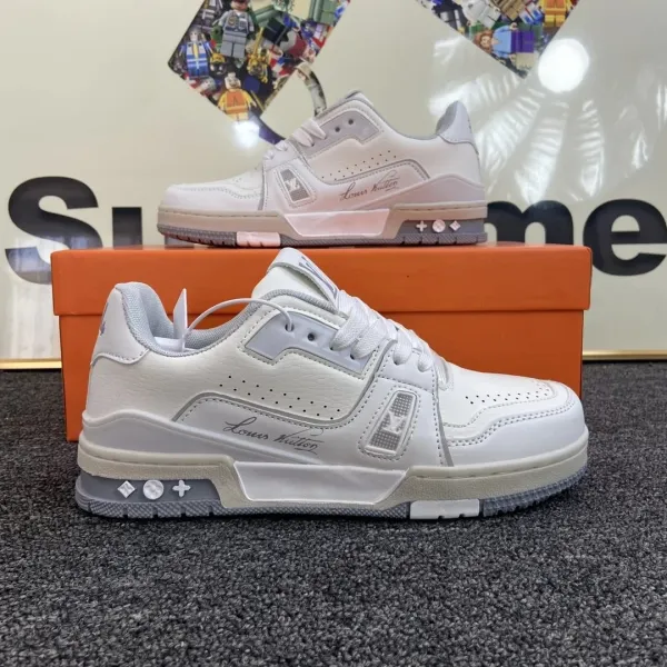 Louis Vuitton Archlight White Leather Sneakers - 1