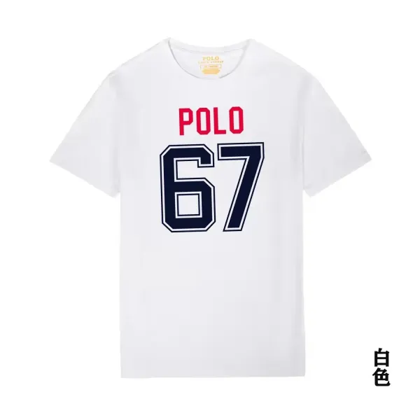 Polo Ralph Lauren '67' Graphic T-Shirt White - 1