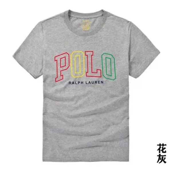 Ralph Lauren Polo Graphic T-Shirt Heather Gray - 1