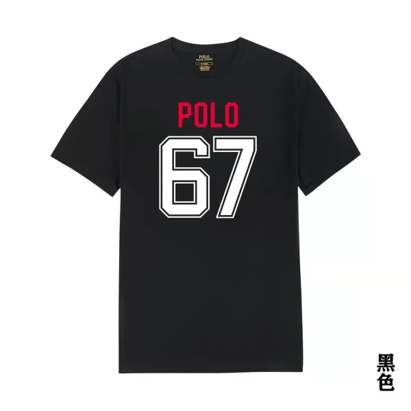 Polo Ralph Lauren '67' Graphic T-Shirt Black - 1