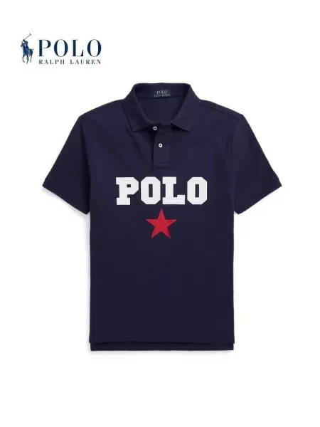 Polo Ralph Lauren Logo Star Navy Polo - 1