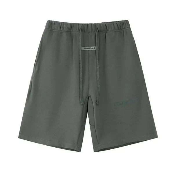 Fear of God Essentials Relaxed Fit Shorts Army Green Shorts - 1