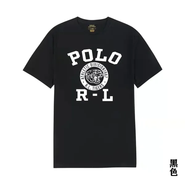 Polo Ralph Lauren Athletic Division Tiger Graphic T-Shirt Black - 1