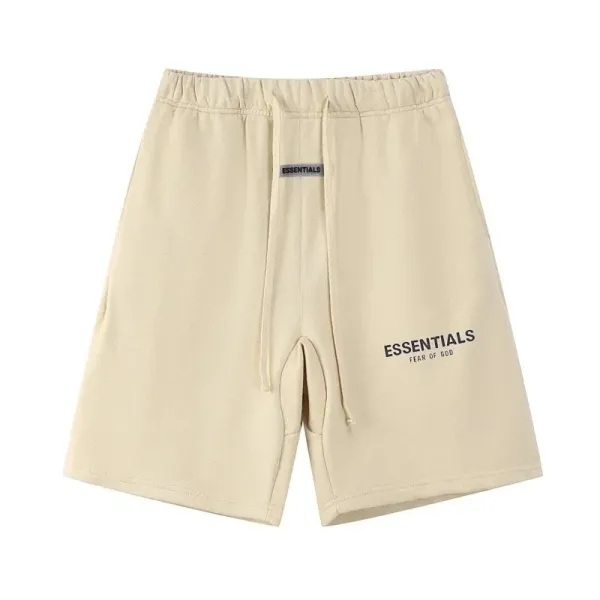 Fear of God Essentials Relaxed Fit Shorts Beige Shorts - 1