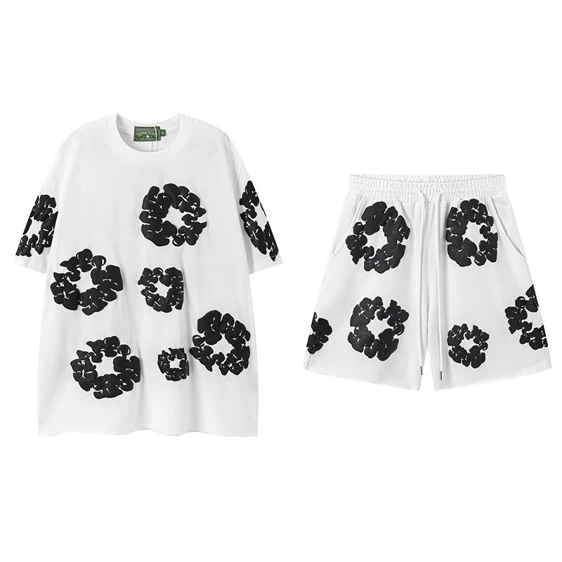 Short-Sleeve Set White