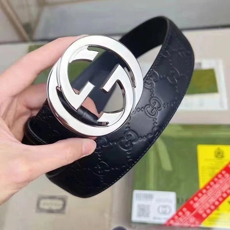 Black with Silver Buckle