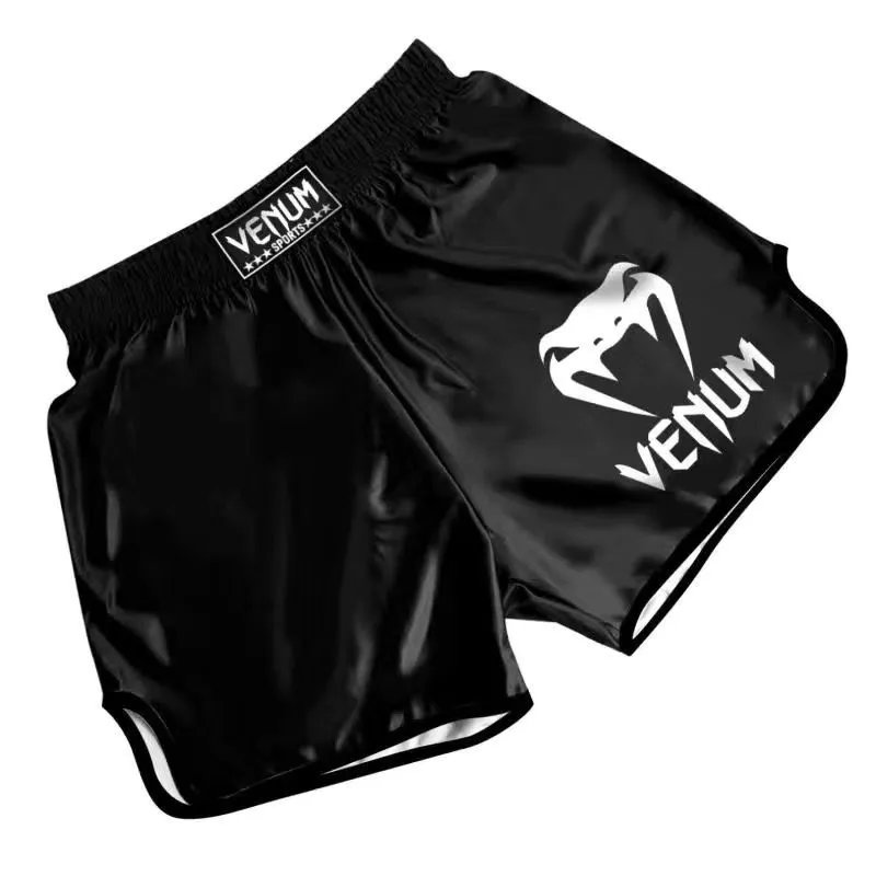 Black Small White Logo Shorts