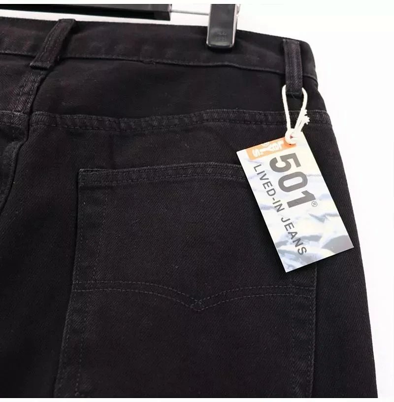 Levi's 501 Custom Print Denim Jeans Blue product detail 29 in Litbuy spreadsheet finds