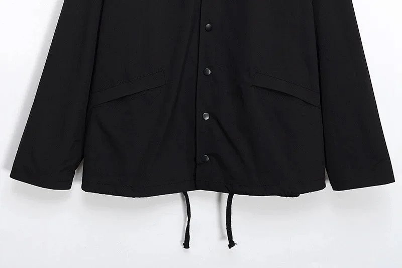 Fear of God Essentials Coach Jacket Black Outerwear product detail 17 in Litbuy spreadsheet finds