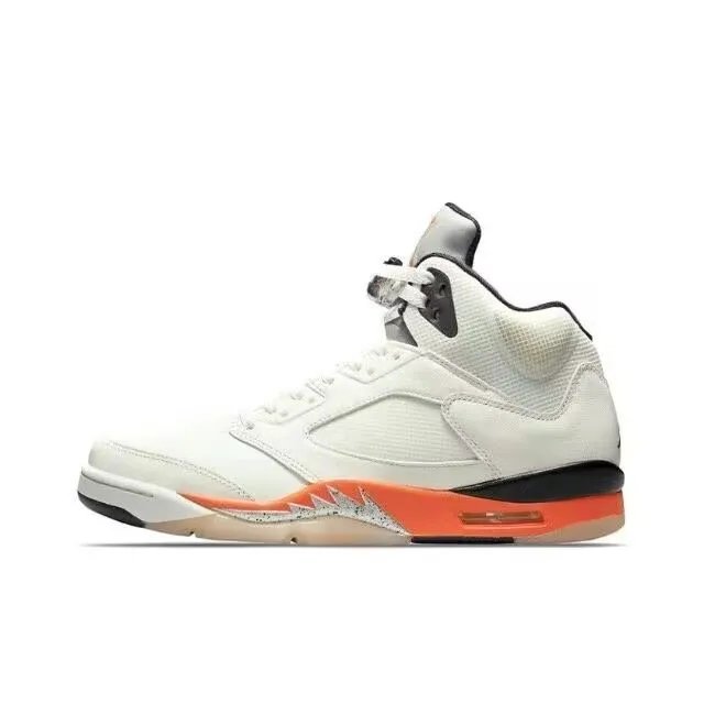 Air Jordan 5 'Black White Orange'