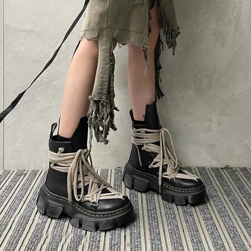 Doc Martens Collaboration Lace-Up Platform Boot