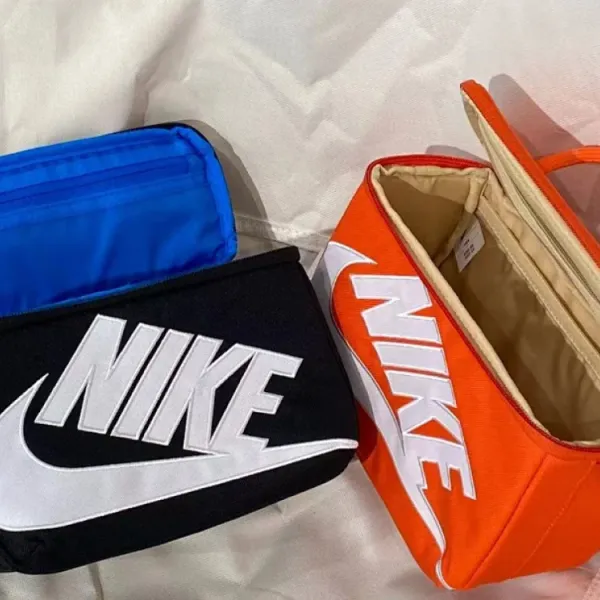 Nike Swoosh Logo Box Bag Black/White Crossbody Bag - 3