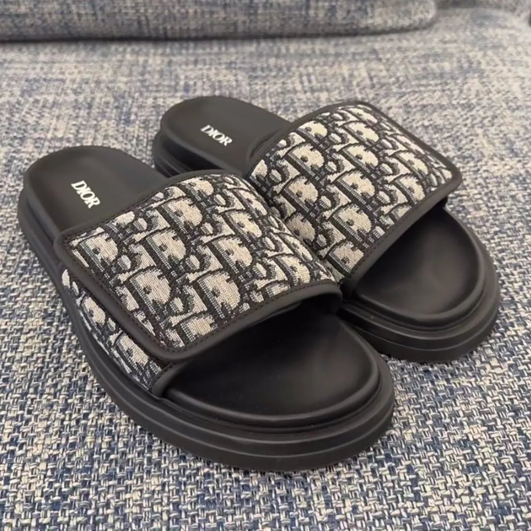 Monogram Slide Sandal
