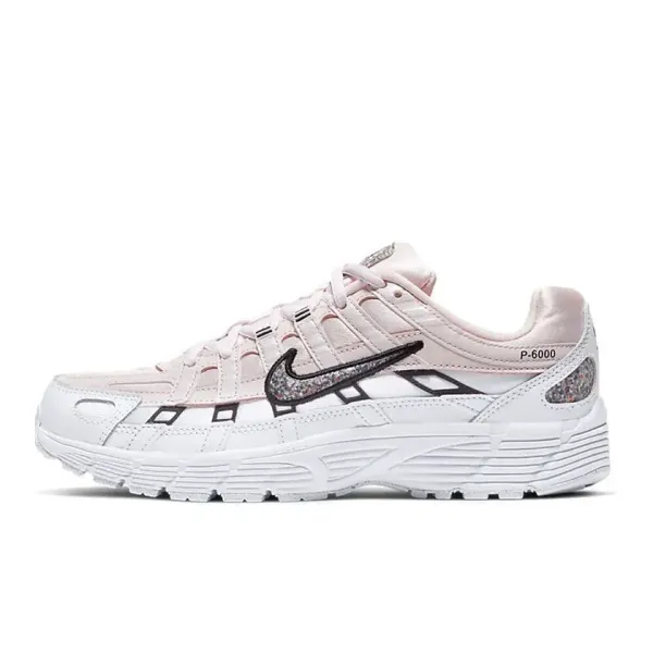 Nike P-6000 Glitter Pink White Sneakers - 1