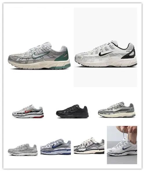 Nike P-6000 Black/White Sneakers - 11