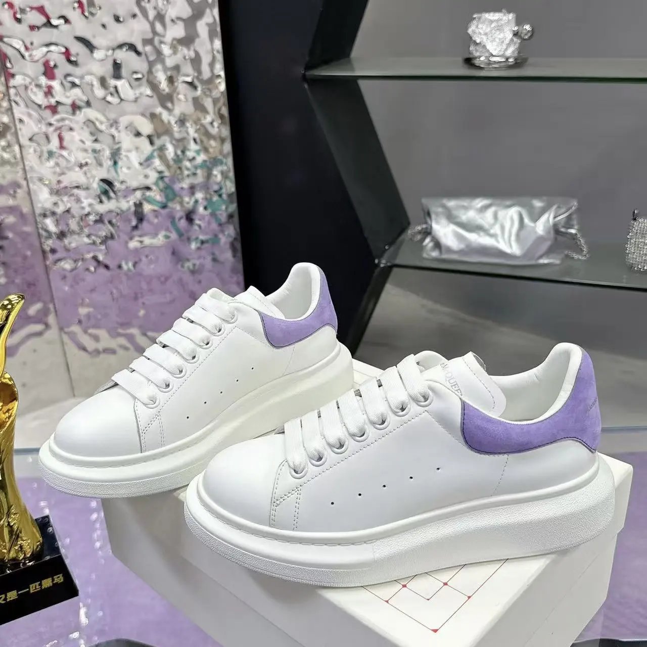 White Chunky Dad Shoe photo 5