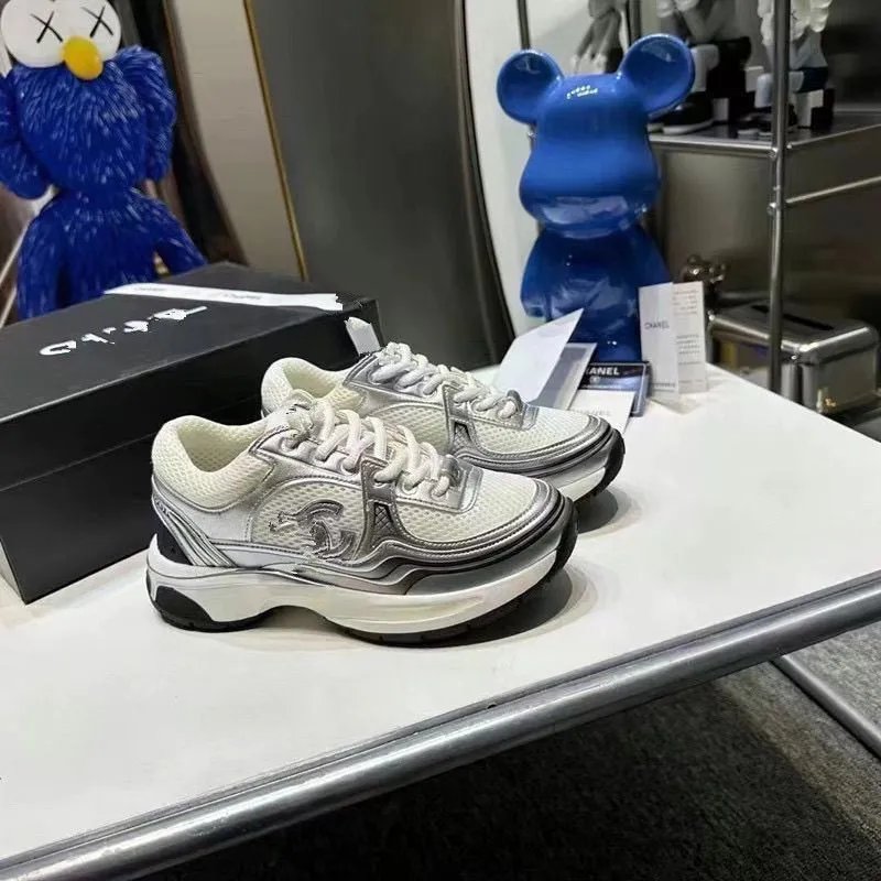 Chanel-Style Running Shoes