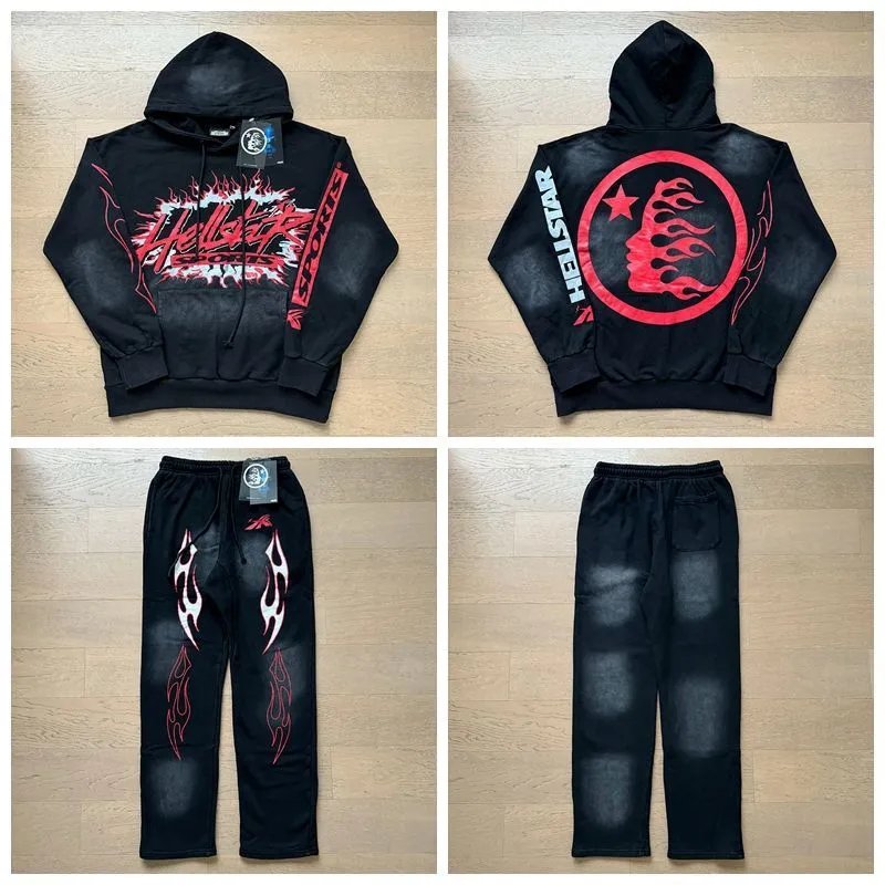 Reebok x No Guts No Glory Distressed Black Sweatpants - 40
